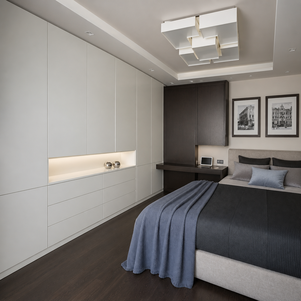 Угловой шкаф, МДФ Эмаль, UG52