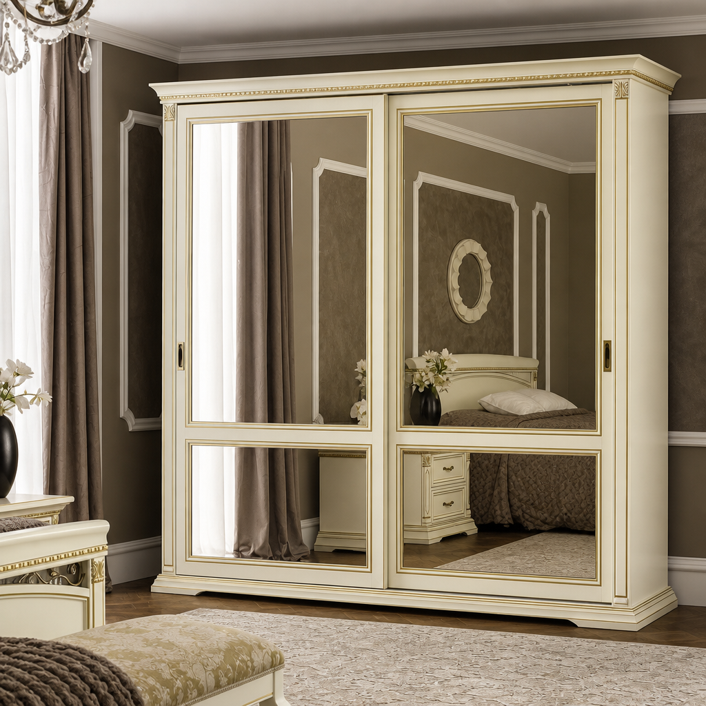 Корпусной шкаф из элитной коллекции для спальни, K70